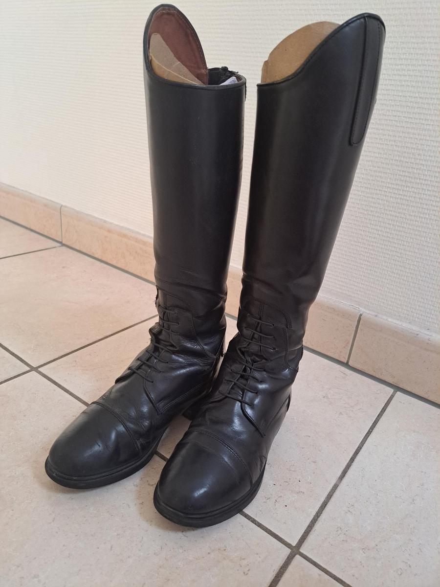 Bottes en cuir Equithème