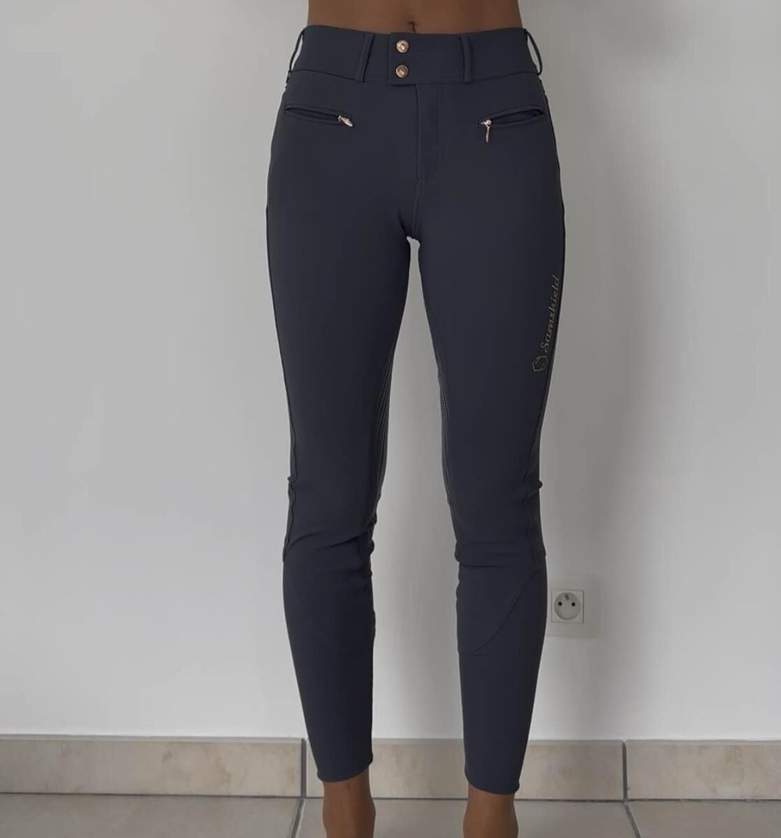 pantalon samshield bleu