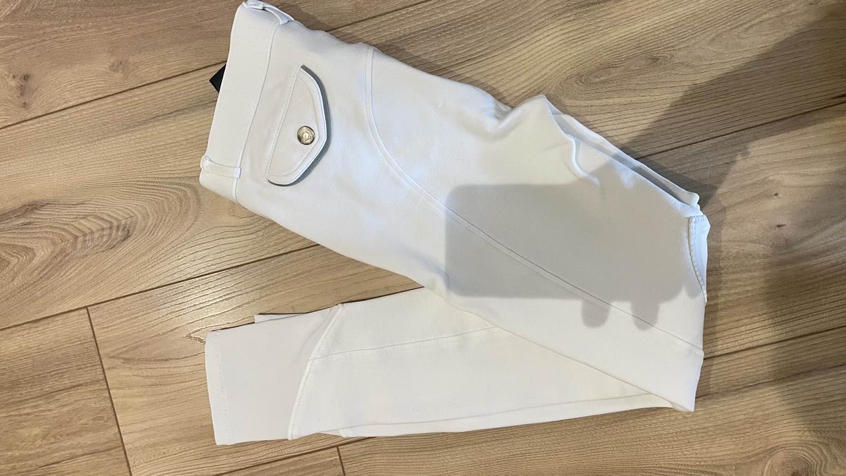 pantalon de concours blanc