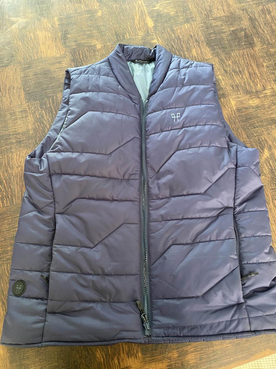 Doudoune sans manches chauffante