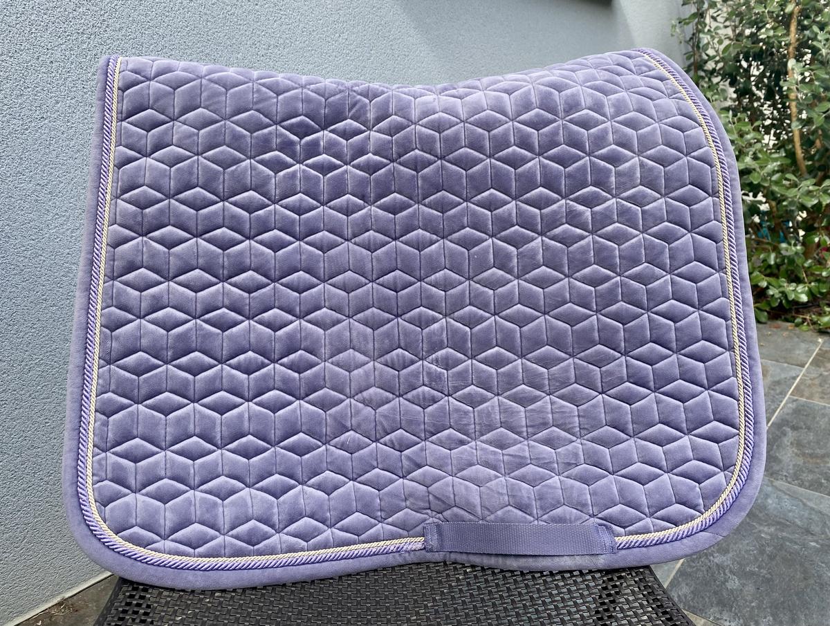Tapis de dressage velvet mauve