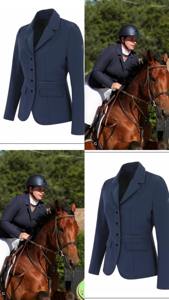 Veste de concours Equitheme marine