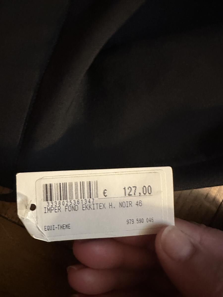 Pantalon imperméable neuf en fond de peau