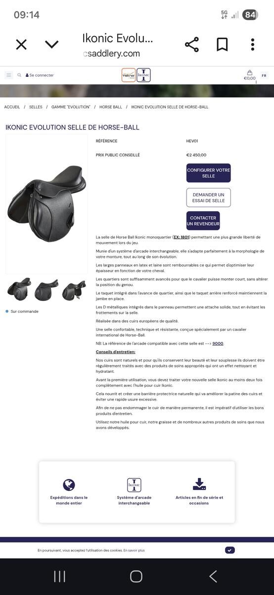 Selle monoquartier Ikonic