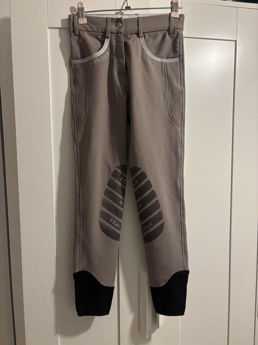 🤎 Pantalon d’équitation Harcour – Fix System, Taille femme