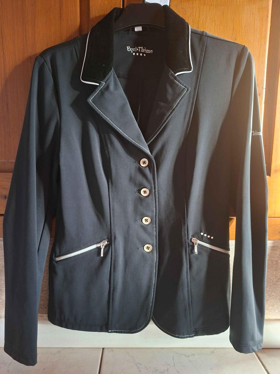 Veste de concours noire equithème