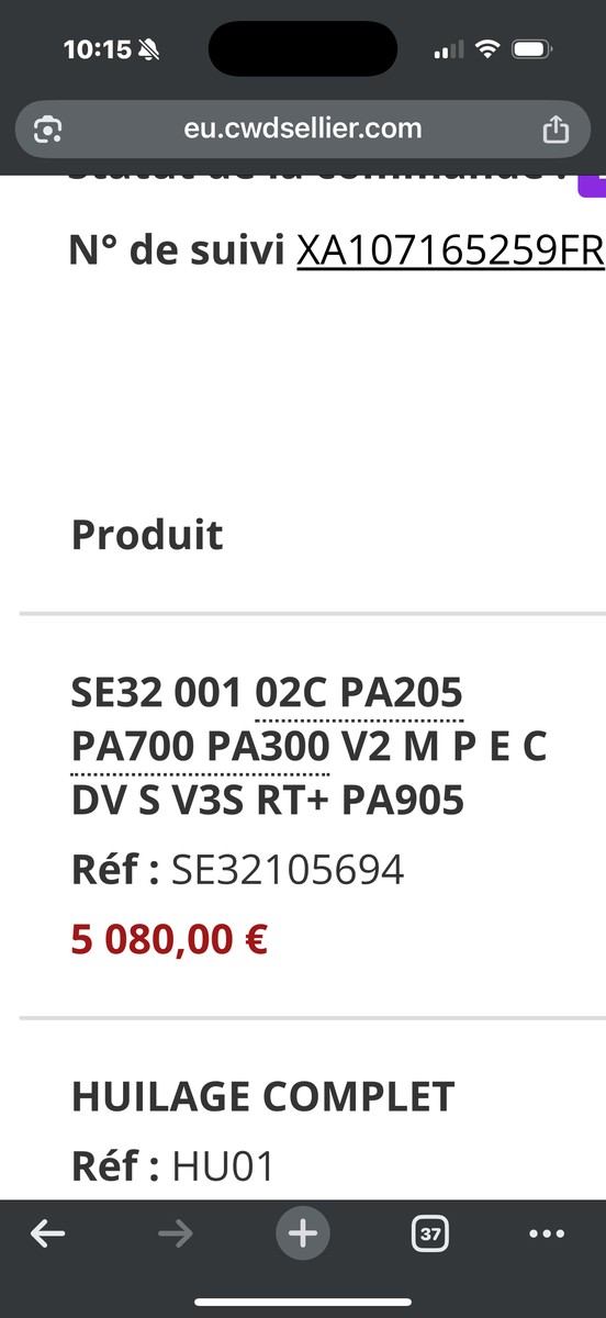 Selle CWD mademoiselle 17 pouces