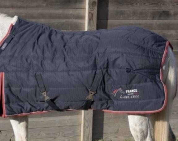 Couverture d'écurie Lami-Cell bleu 135 cm