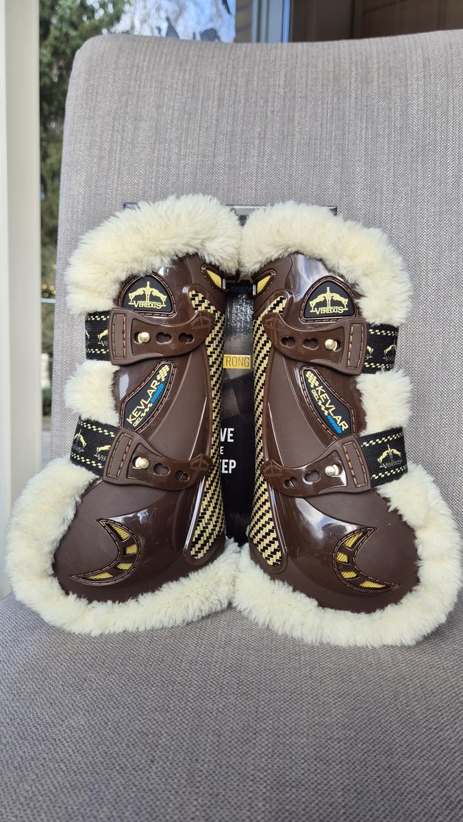 Ensemble guêtres et protège boulets veredus