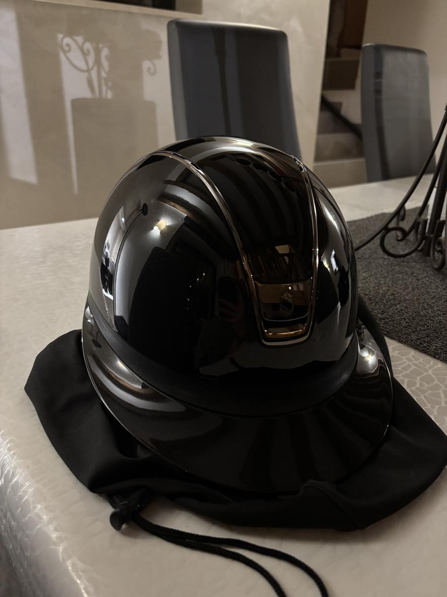 Casque Miss Shield 2.0 Samshield Glossy - NOIR - 54 & 55