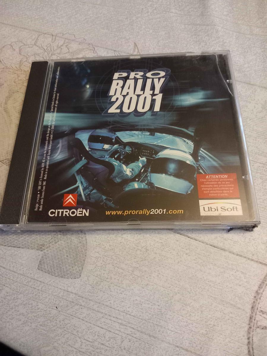 CD DE JEUX PRO RALLY 2001