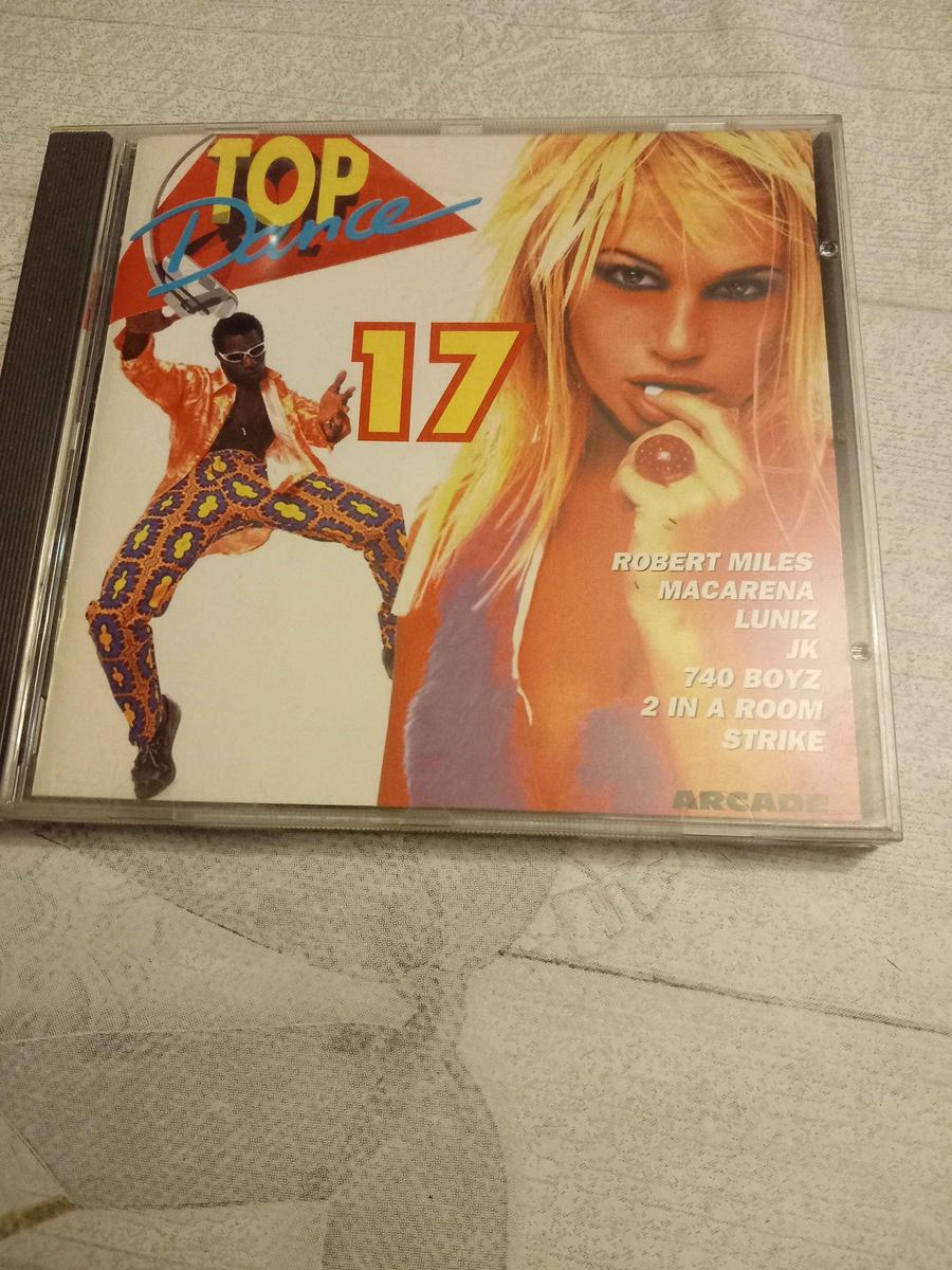 CD AUDIO  TOP DANCE 17