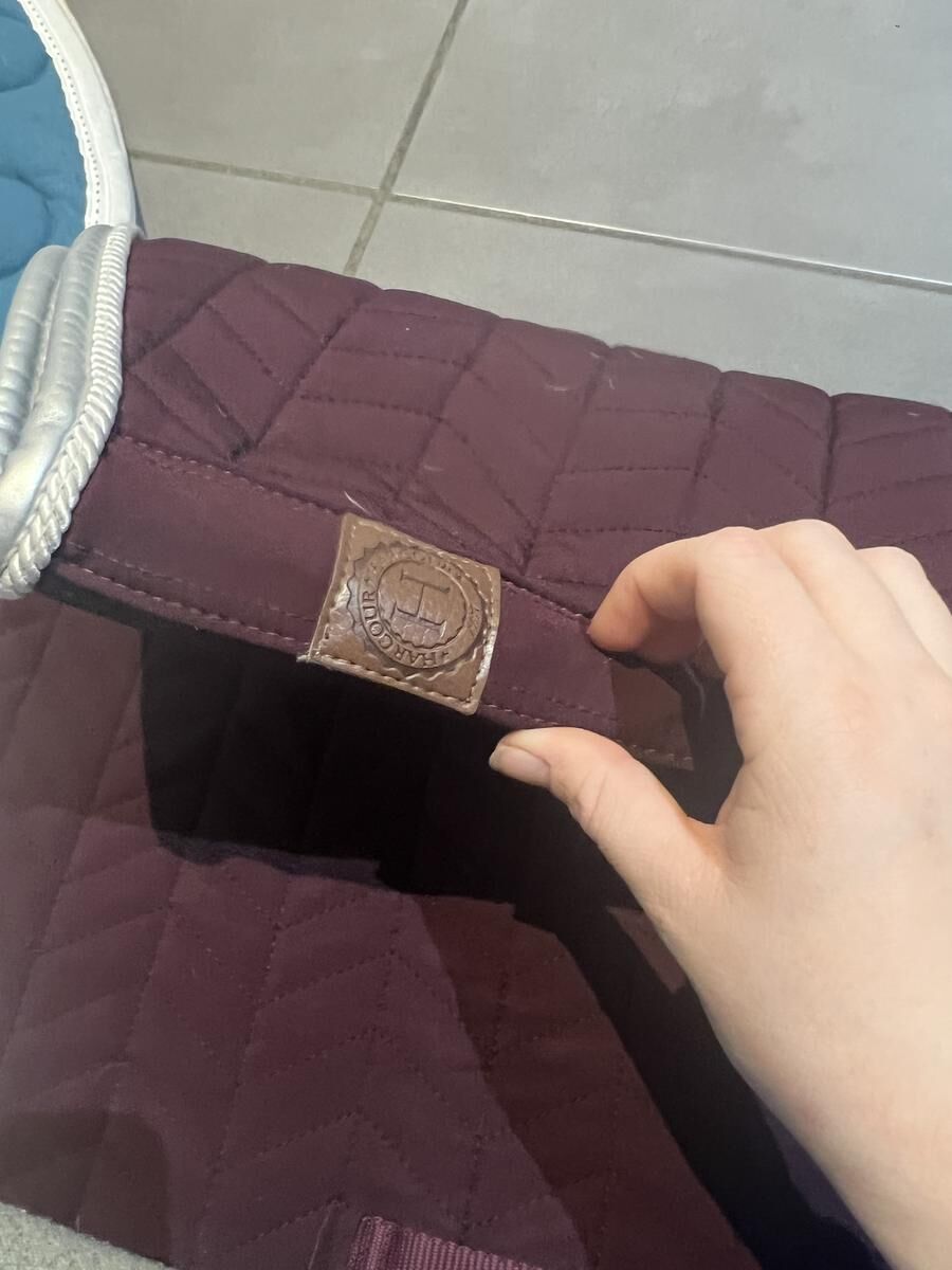 Tapis harcour prune et argenté