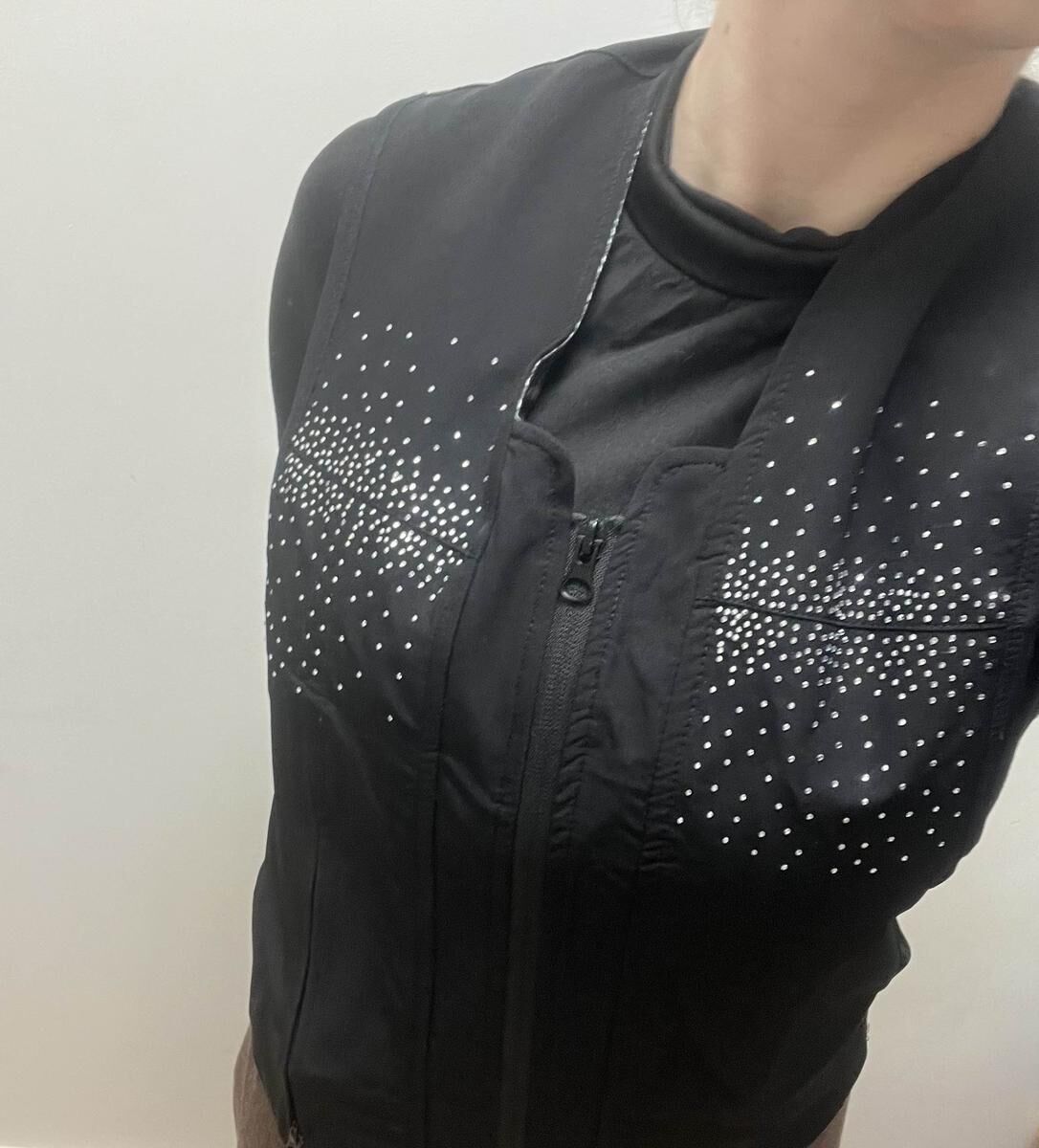 Gilet Airbag d’Équitation Cristal Swarovski – Taille S – Neuf avec Étiquette