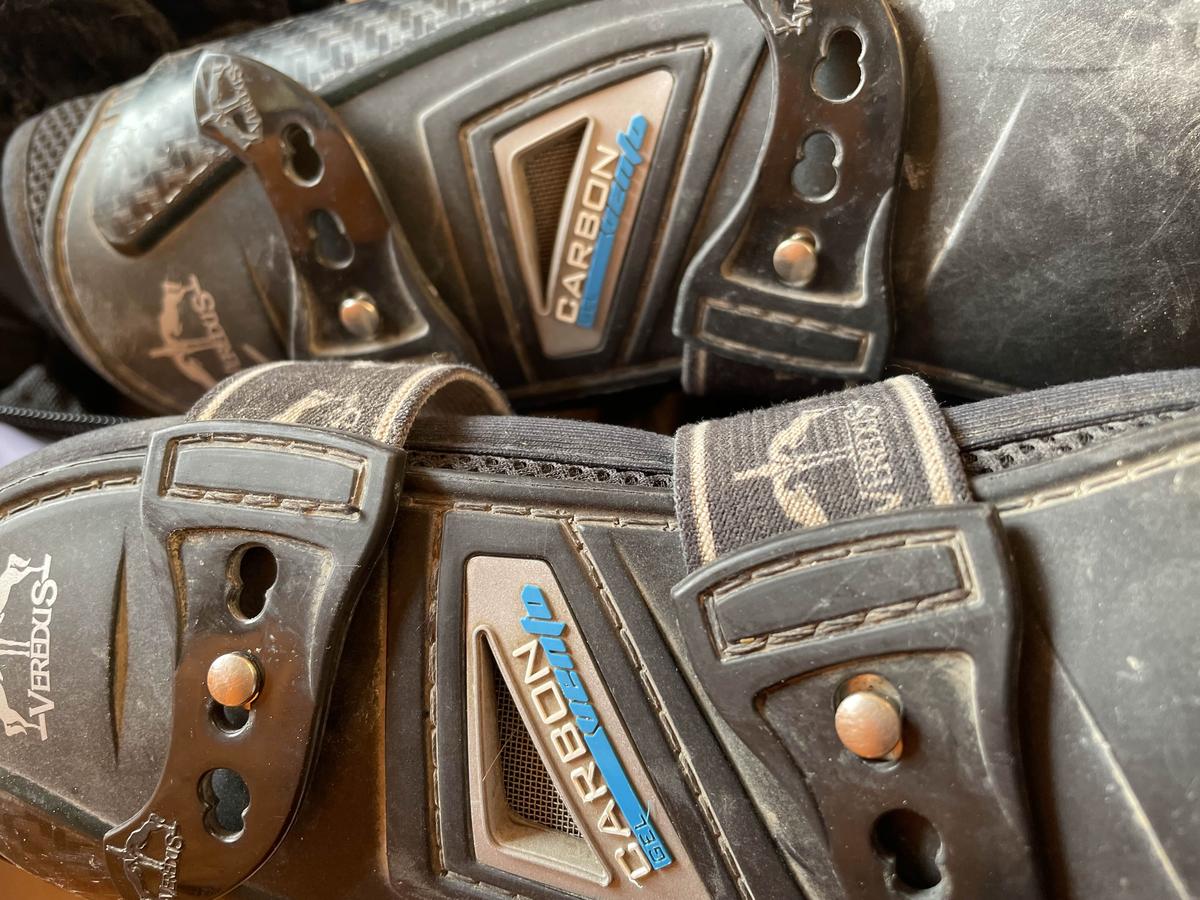 Guêtres veredus carbon gel vento poney