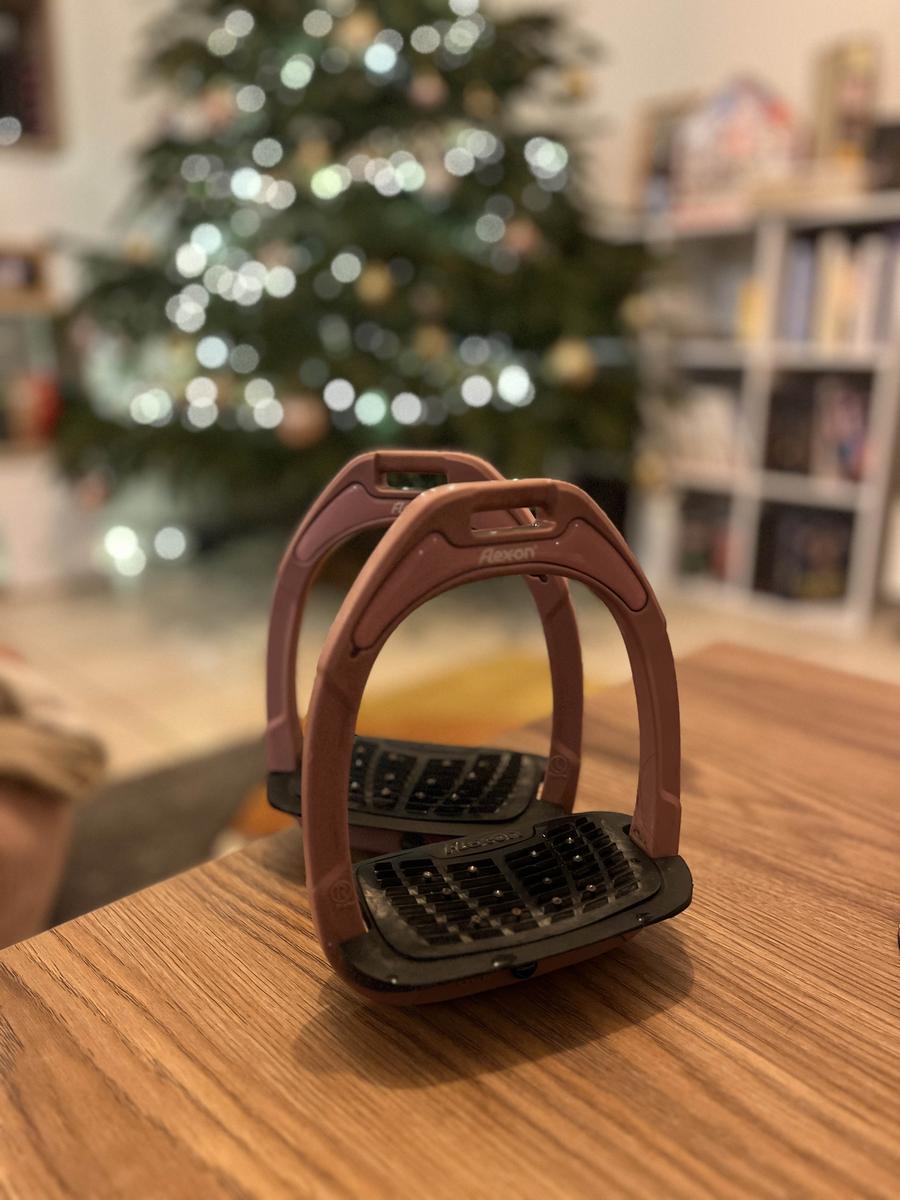 étriers flex on Rose