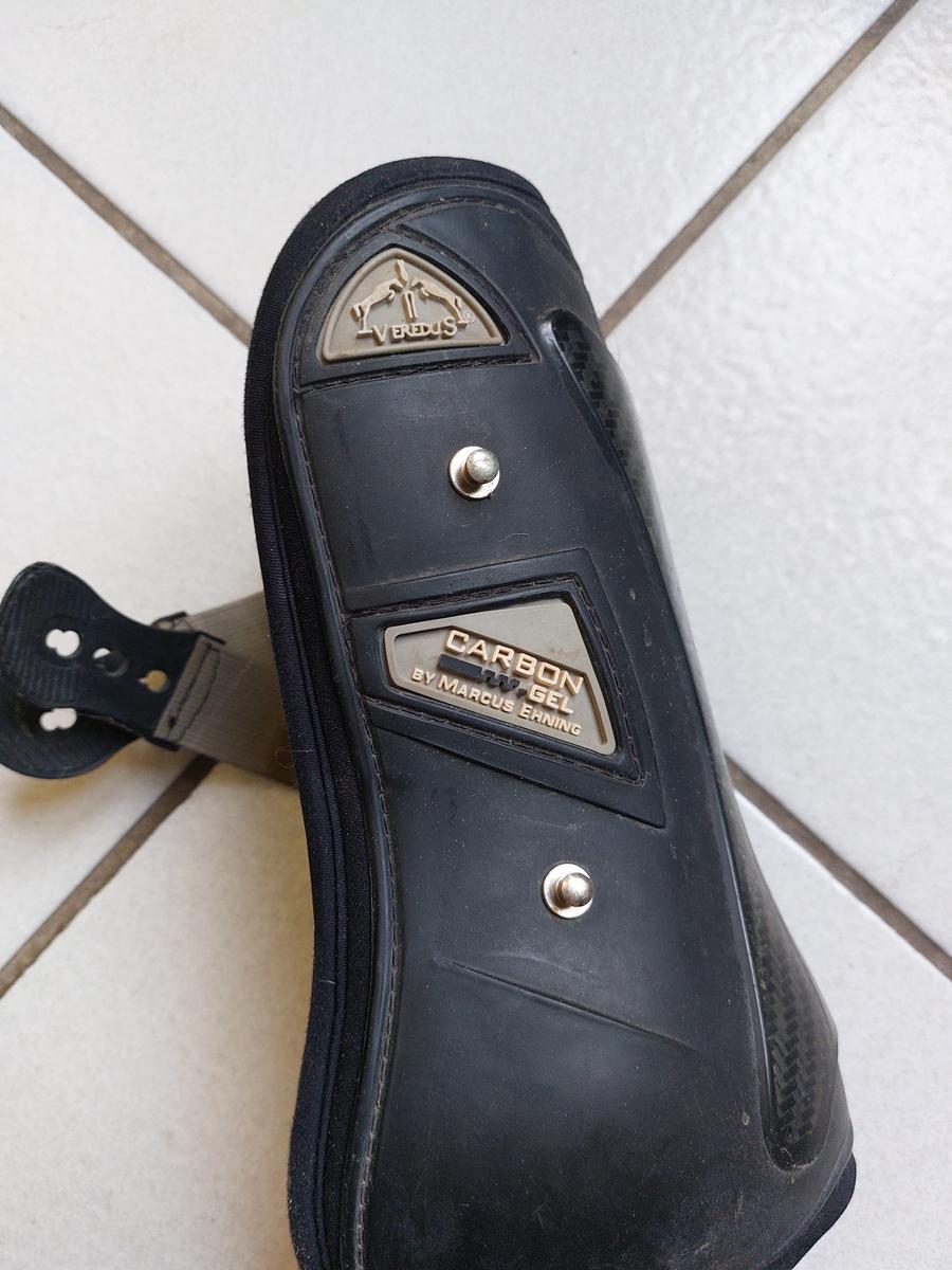 Ensemble guêtres et protège-boulets VEREDUS carbon gel