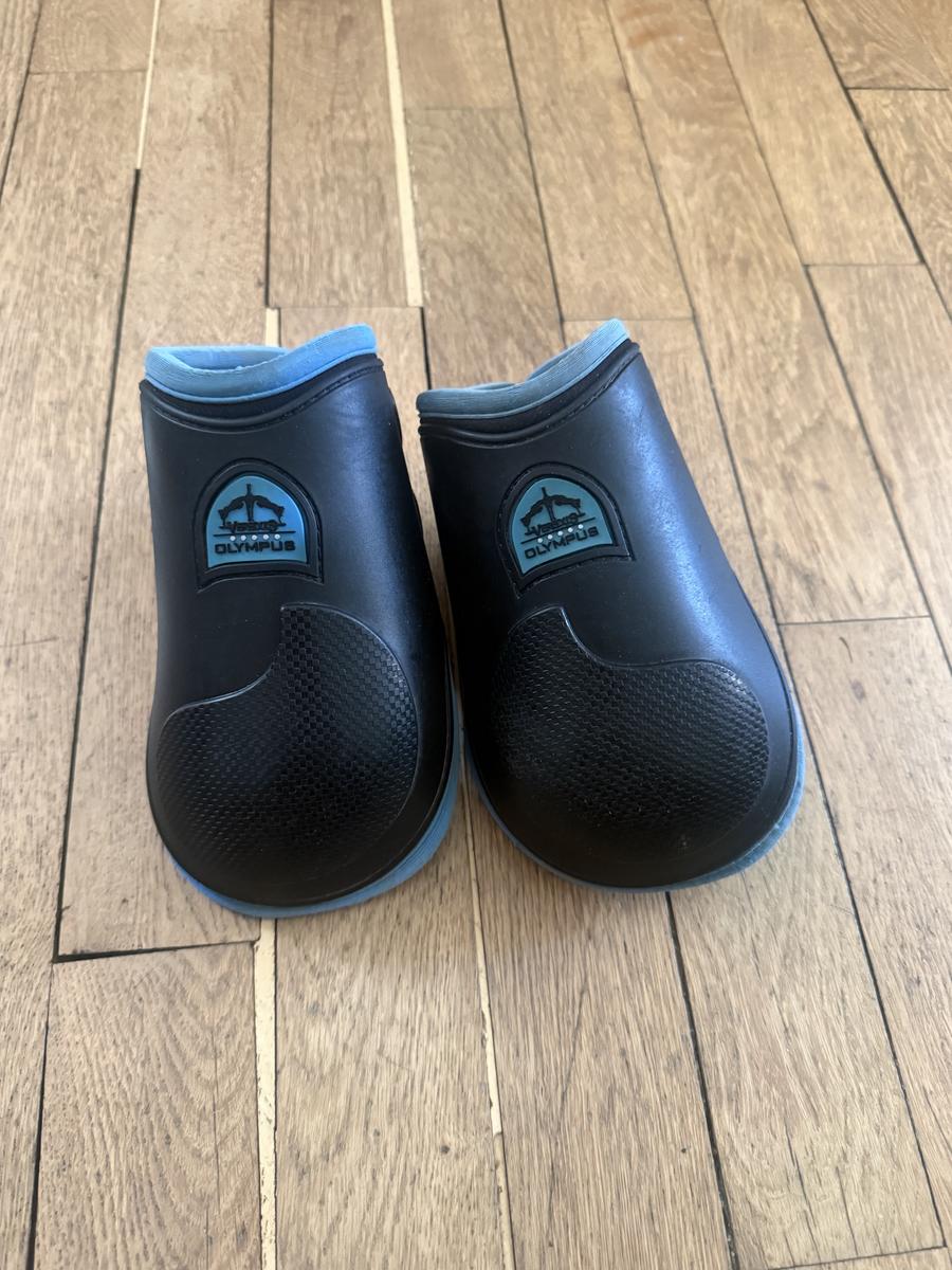 Veredus – Protège-Boulets Olympus Color Edition Noir / Bleu taille L