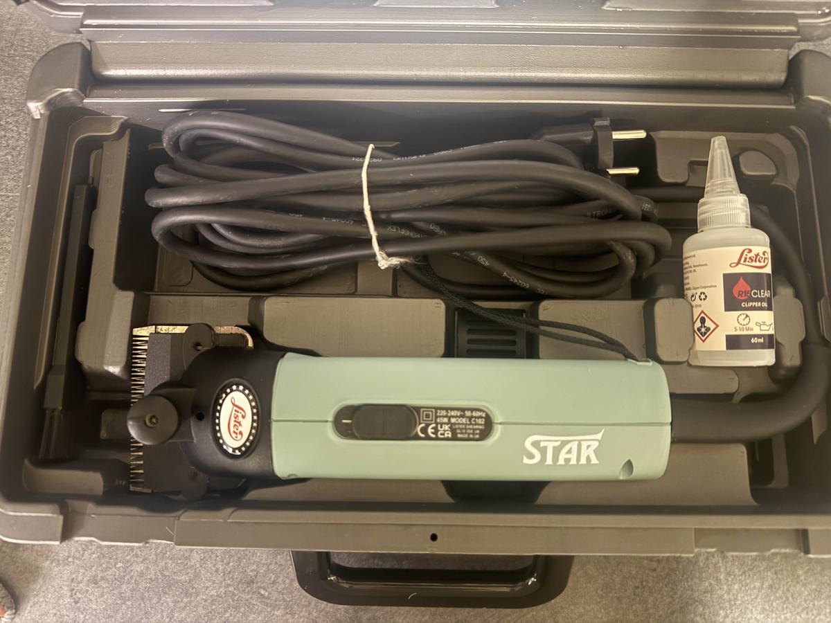 TONDEUSE LISTER STAR - État neuf 🐎