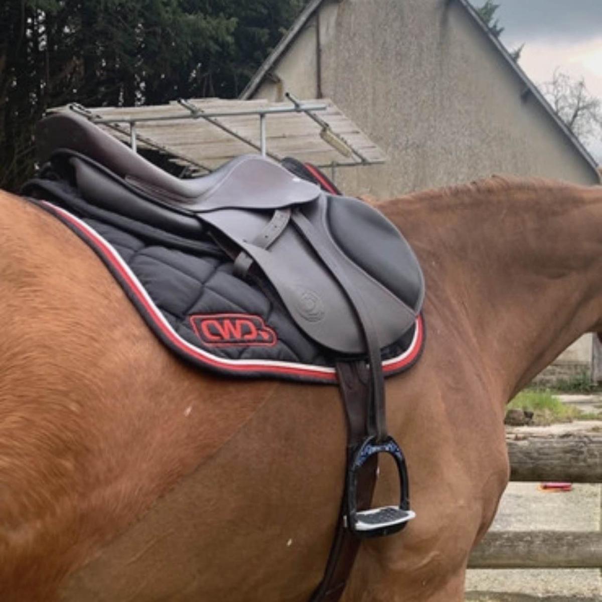 tapis cwd rouge et noir