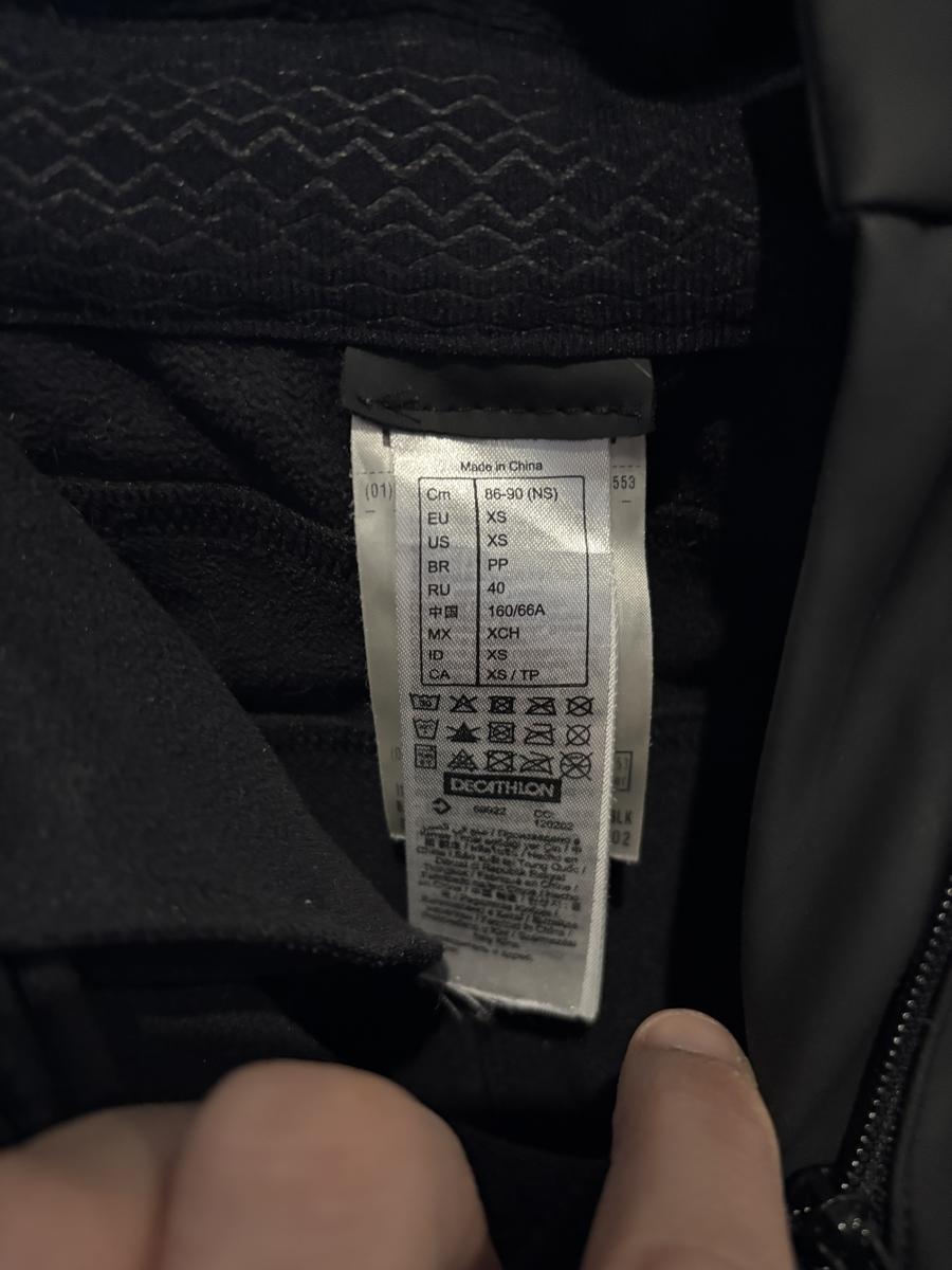 Pantalon fouganza hiver noir