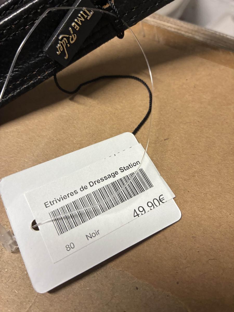 Étrivières de dressage