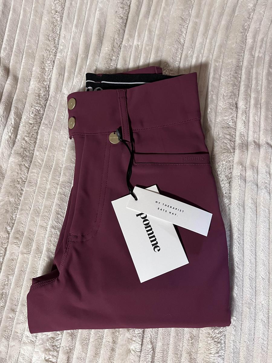 Pantalon POMME bordeau XS