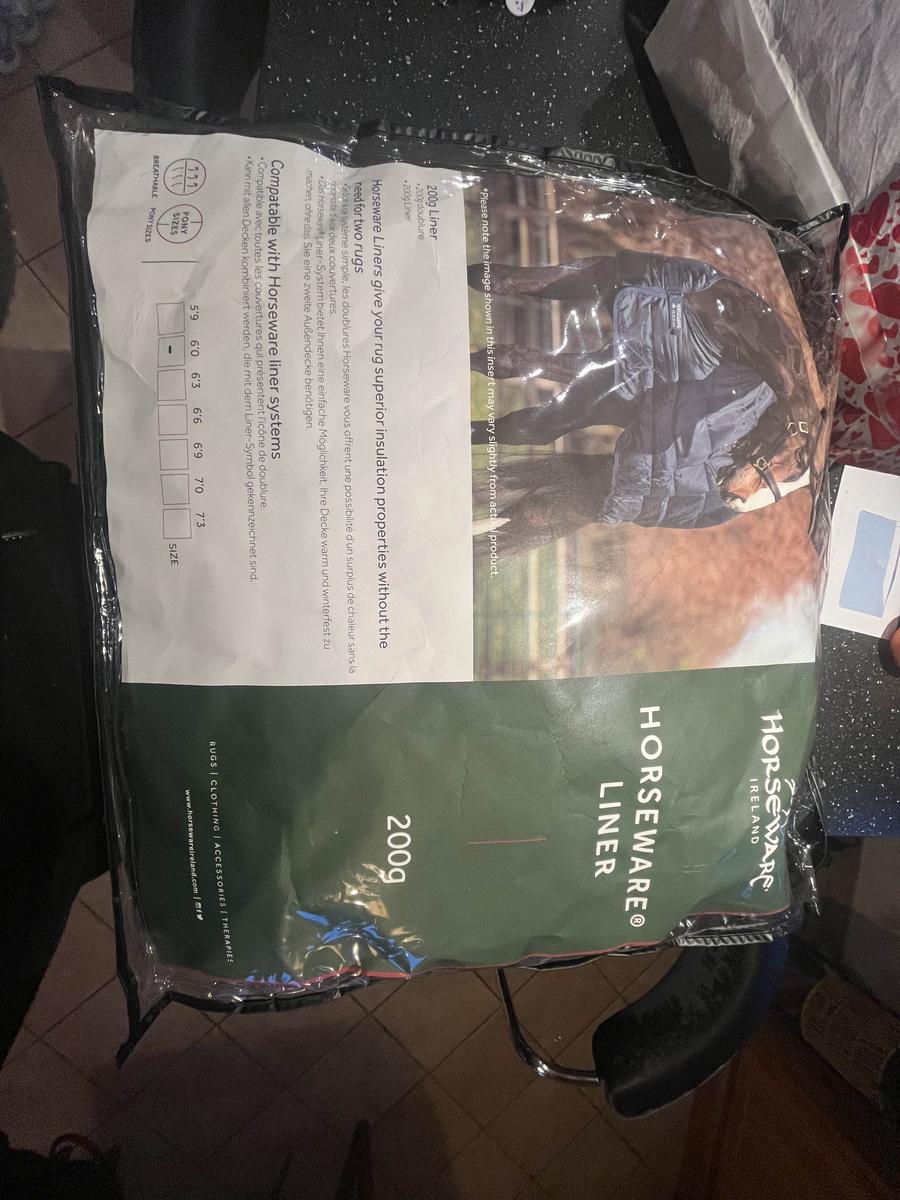 horsewear liner 200g