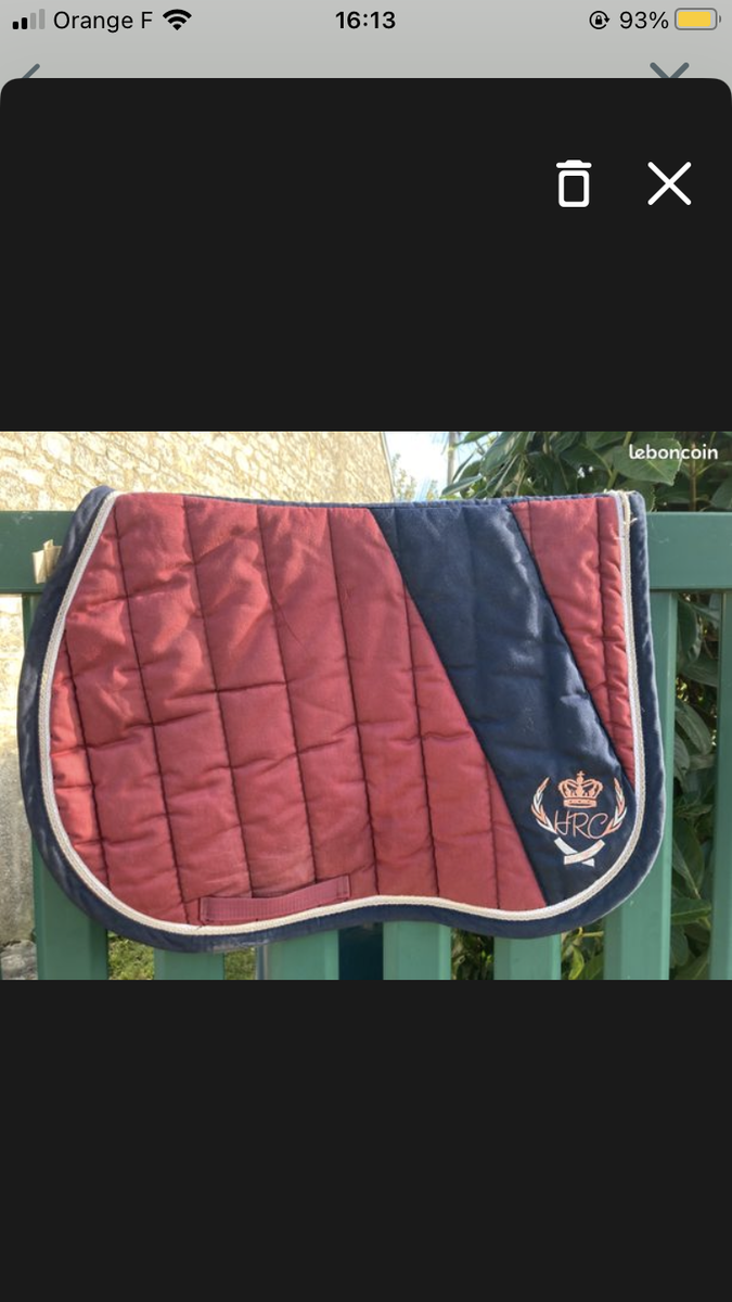 Tapis bordeaux Fouganza