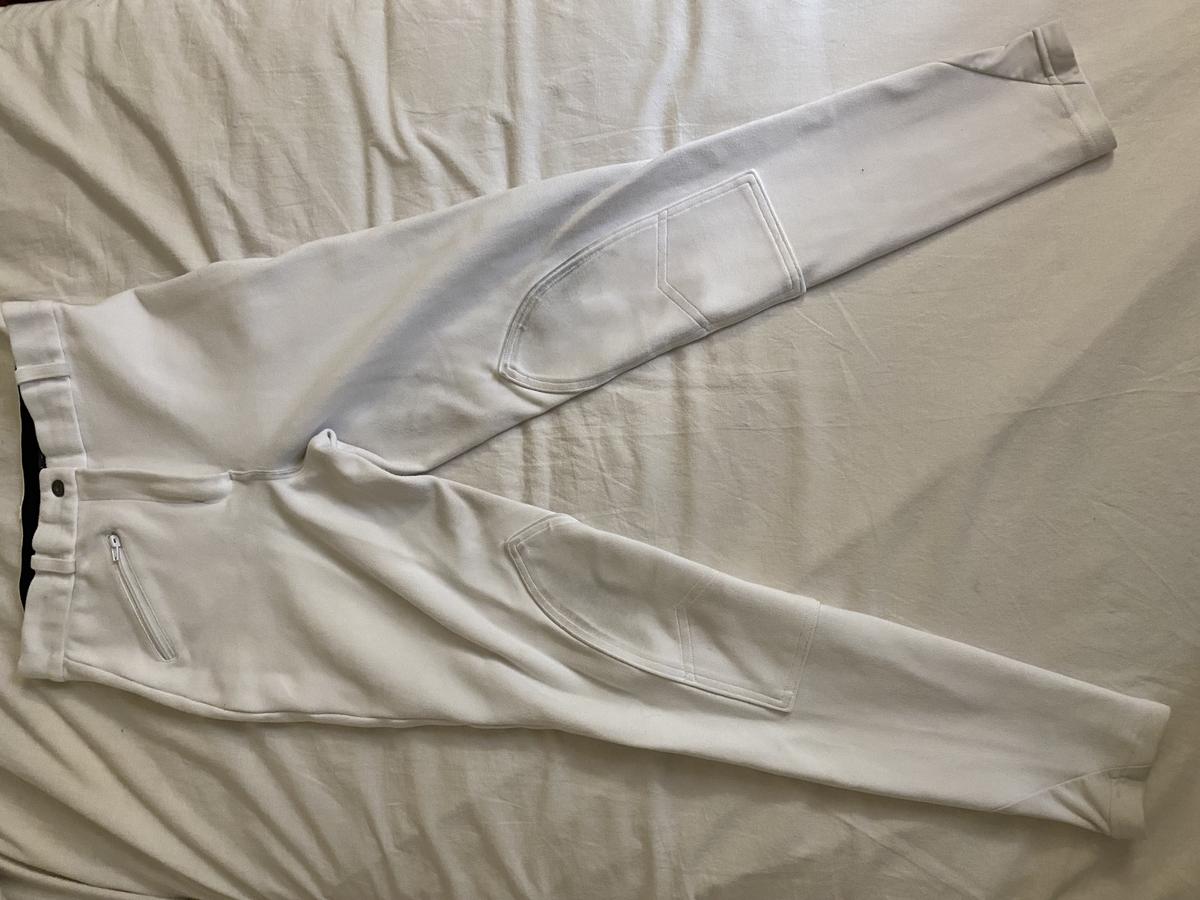 Pantalon blanc fouganza