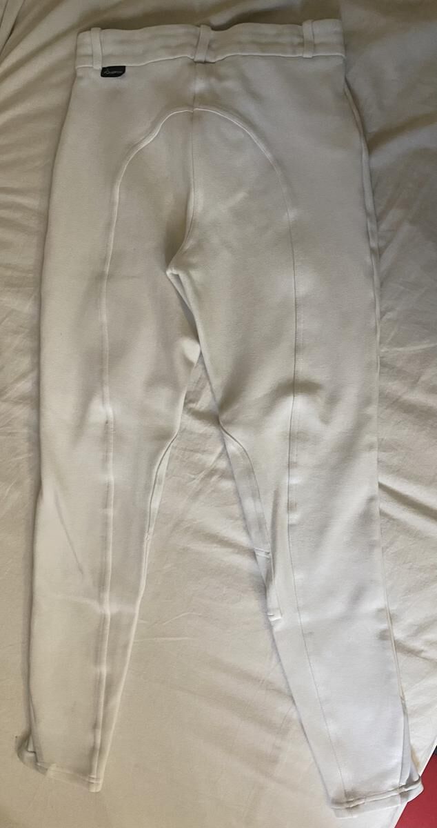 Pantalon blanc fouganza