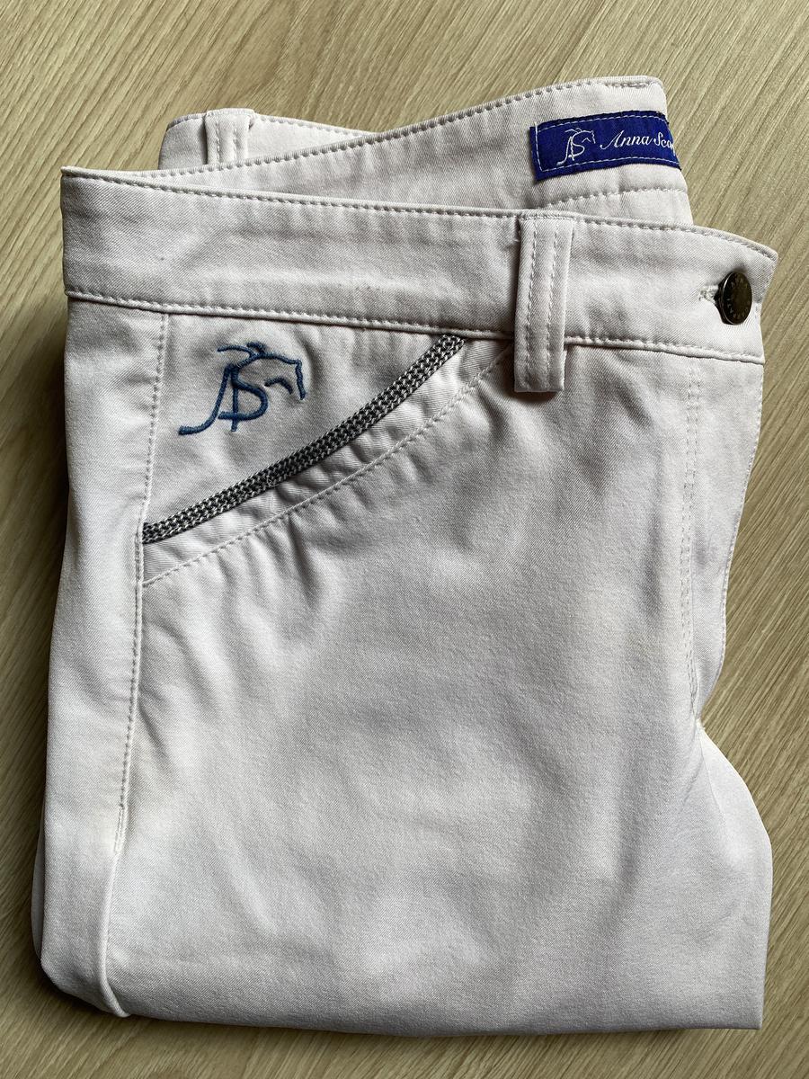 Pantalon blanc Anna Scarpati