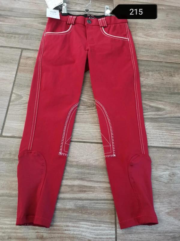 Pantalon d'équitation rouge Komutekir 16 ans