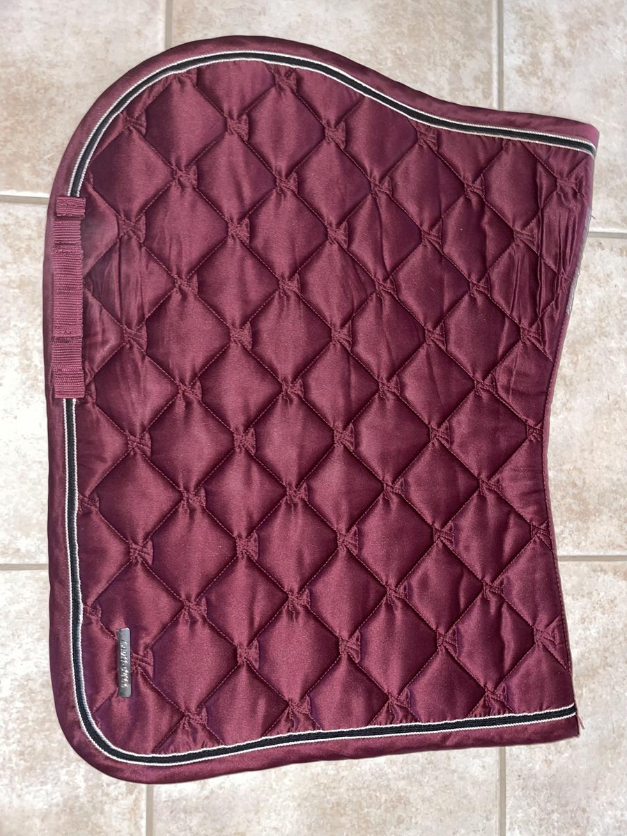 Tapis lami-cell mixte Bordeaux taille cheval