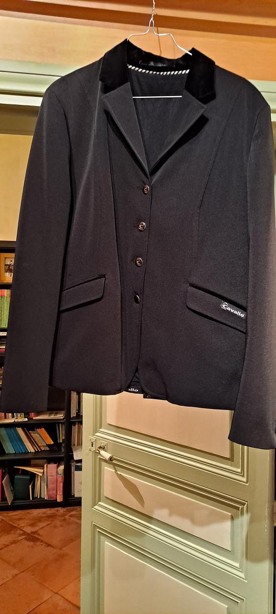 Veste de concours Cavallo. Noire. 44
