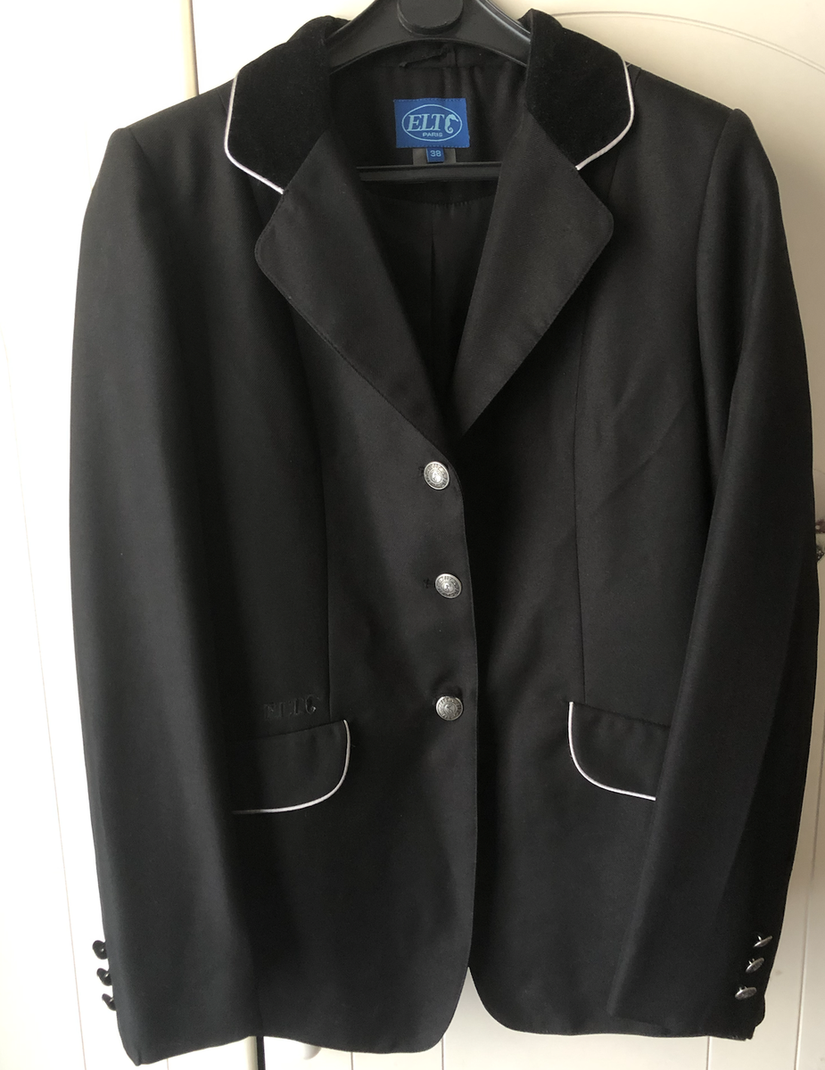 veste de concours noir  ELT