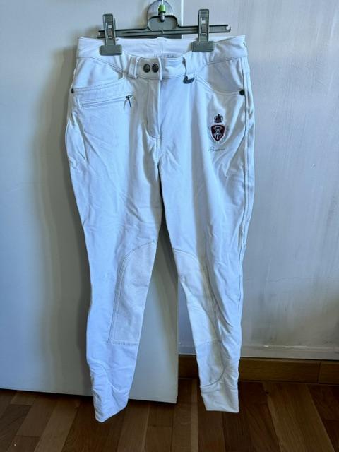 Pantalon de concours Blanc Fouganza
