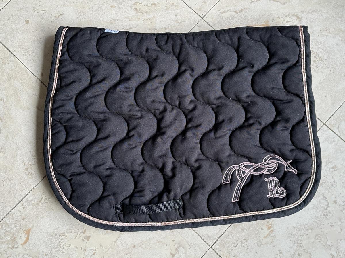 Tapis Pénélope Noir Rose Gold