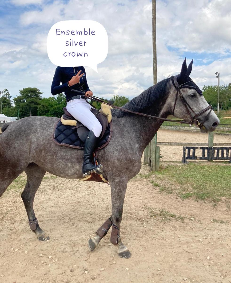 Tapis et bonnet silvercrown