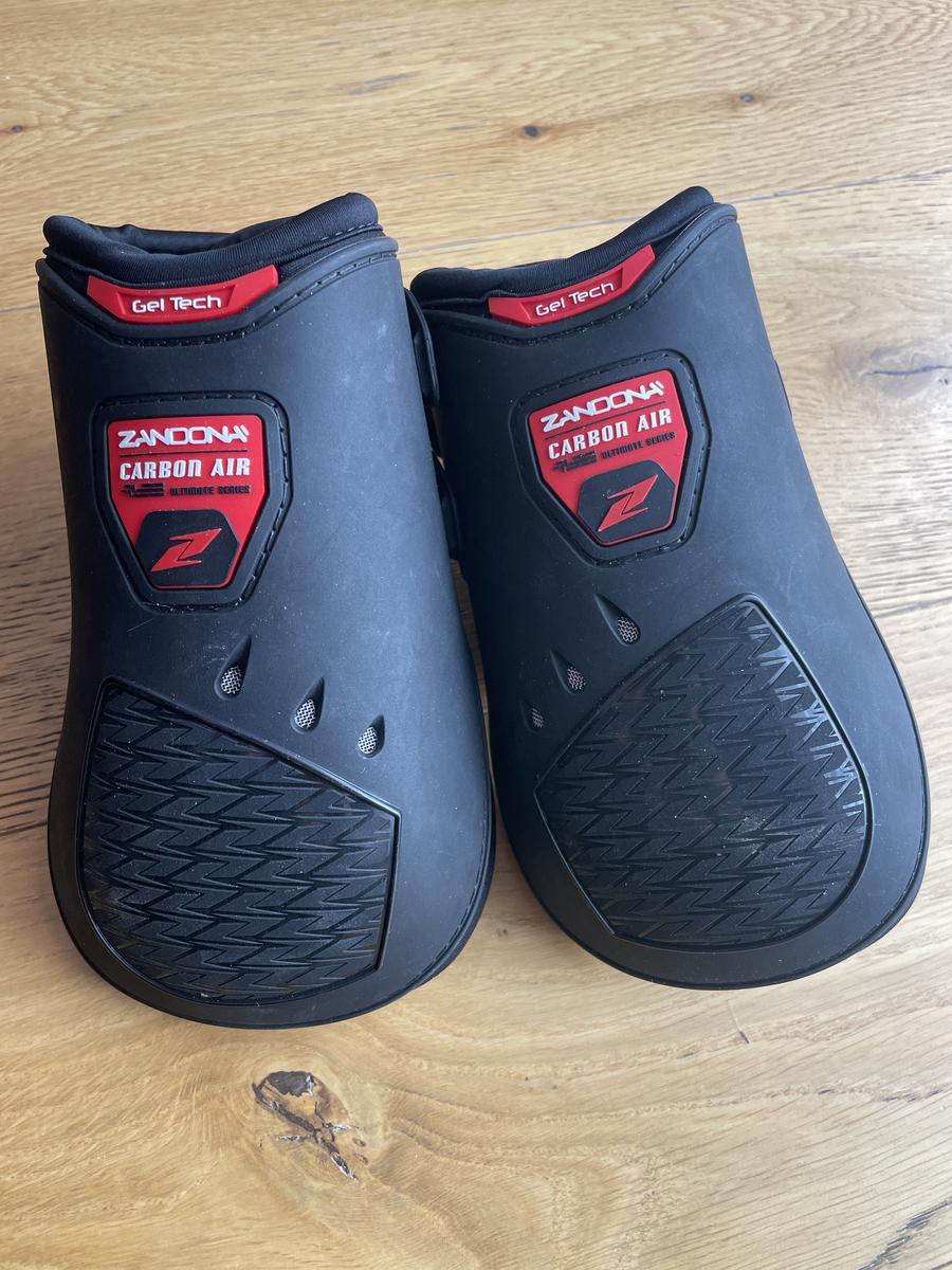 Protège boulets Zandonna carbon air noir