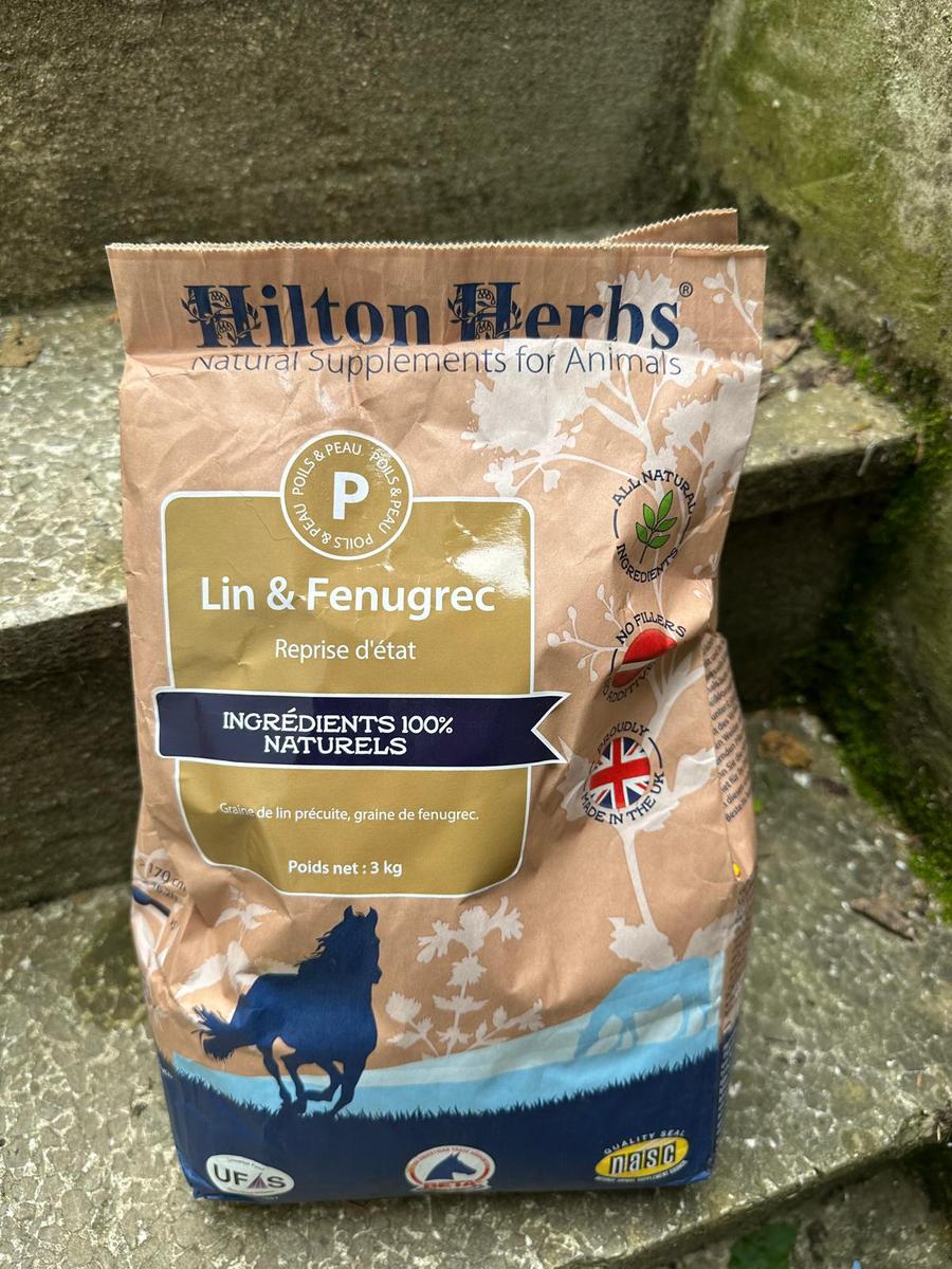 Lin&Fenugrec - Complément nutritionnel pour la reprise d'état du cheval