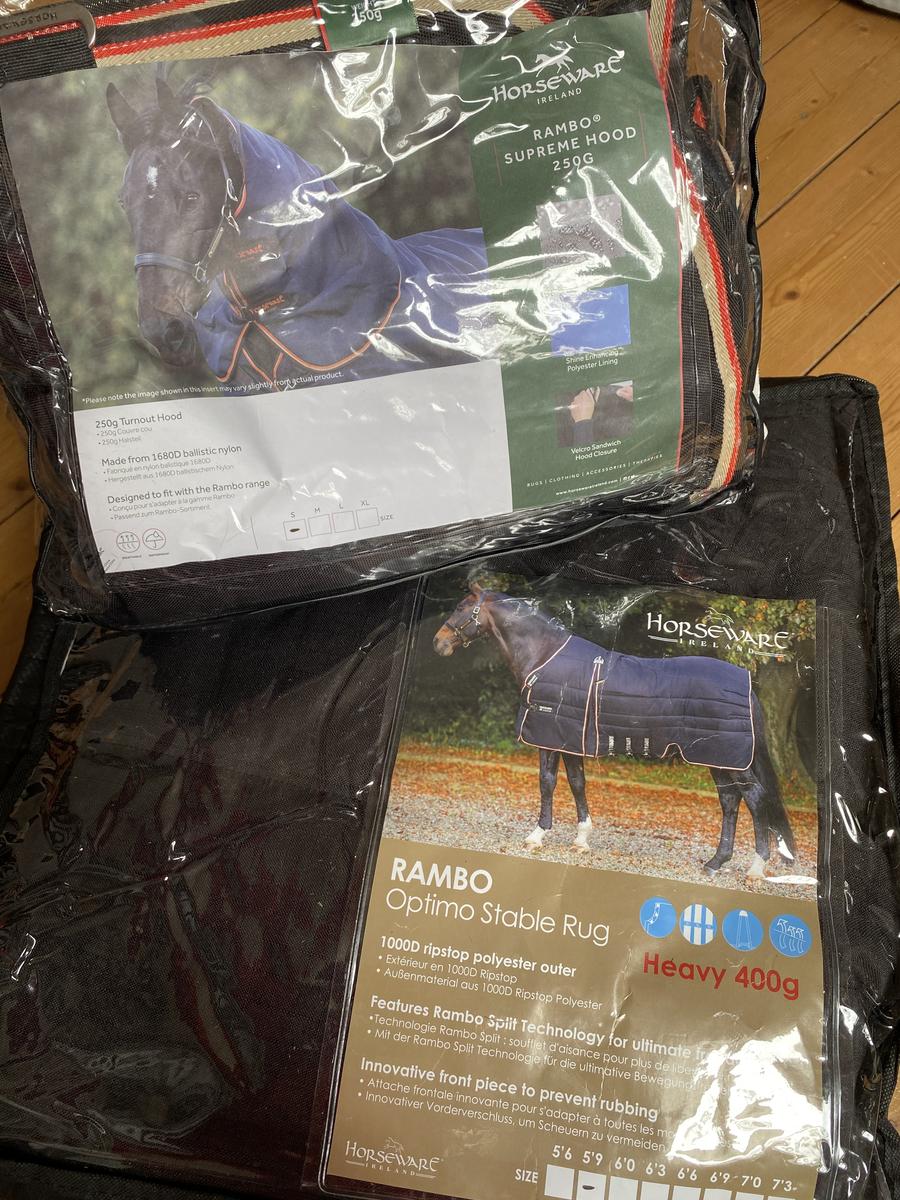 Couverture Rambo Optimo 400gr taille 125