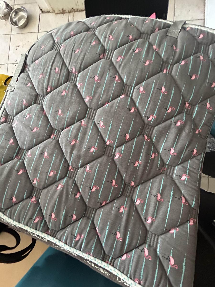 tapis flamant rose fouganza