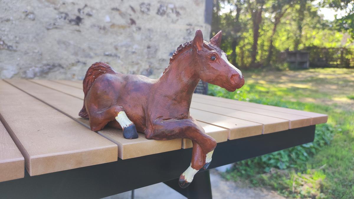 Décoration cheval alezan