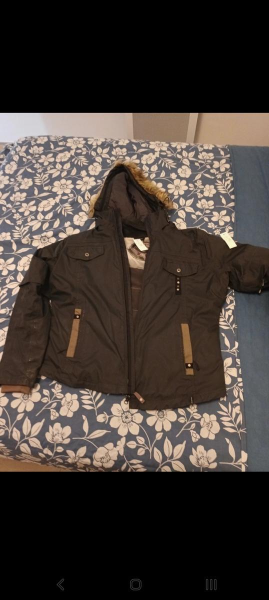 Doudoune imperméable et polaire