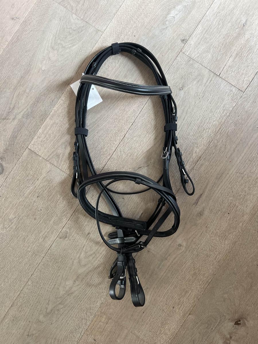 Filet Cuir Noir Taille Poney