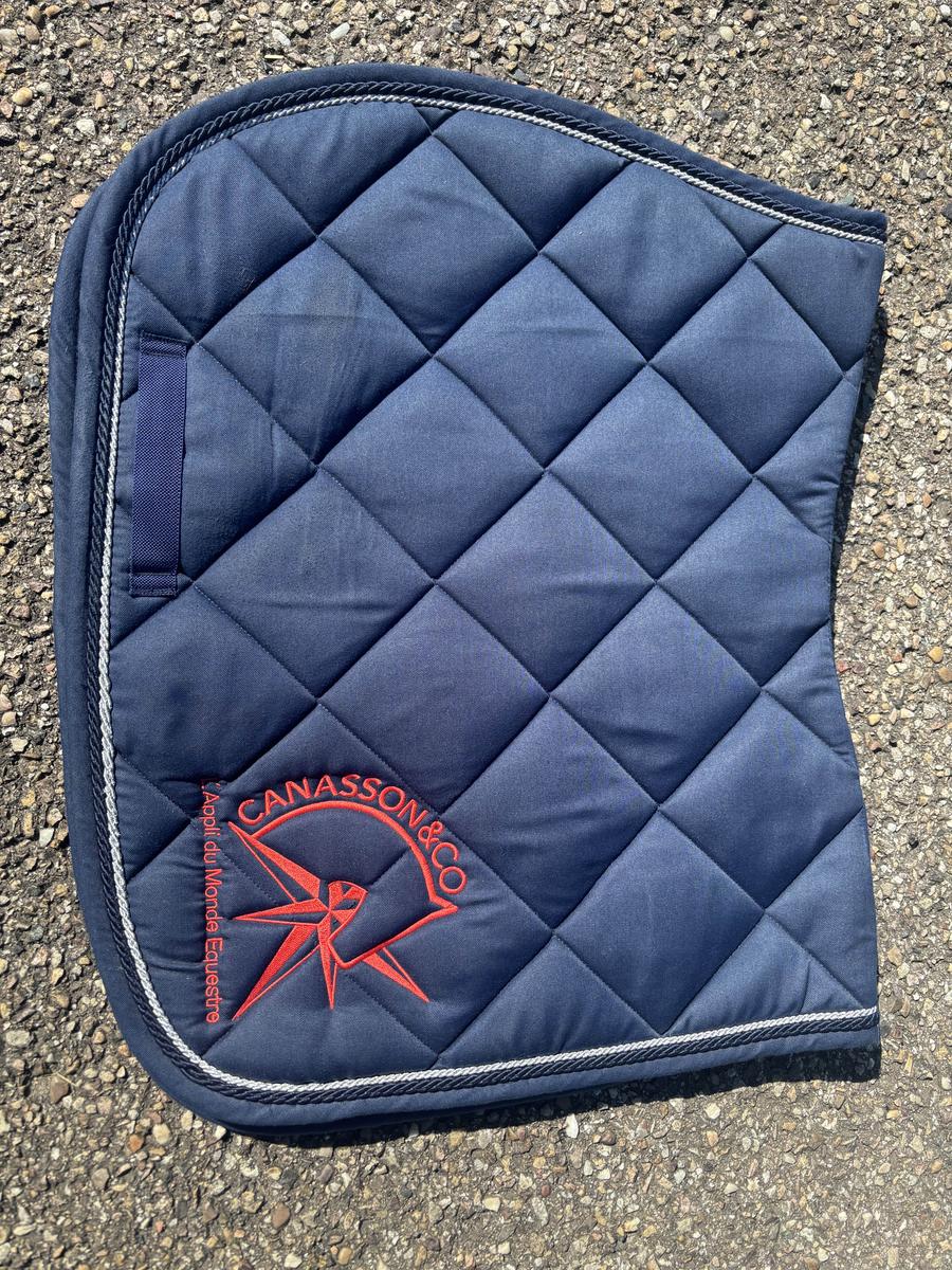 Tapis bleu marine Canasson&Co