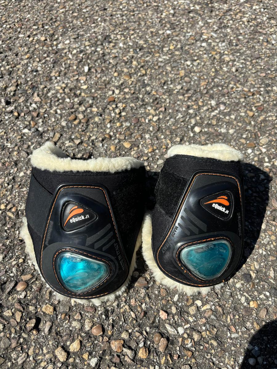 Protèges boulets eQuick noir mouton