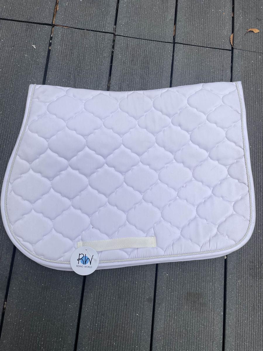 tapis riding world blanc