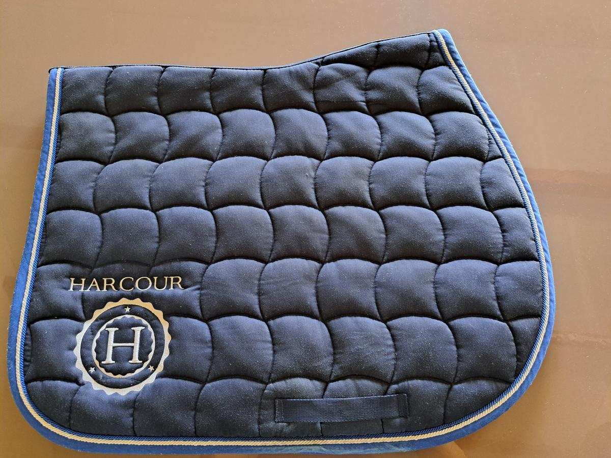 Tapis HARCOUR Marine/Beige Full